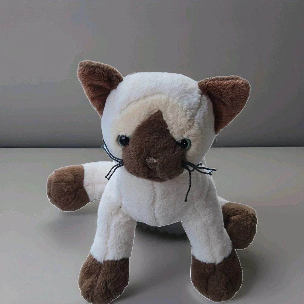 Ganz Webkinz Siamese Cat Stuffed Plush Toy